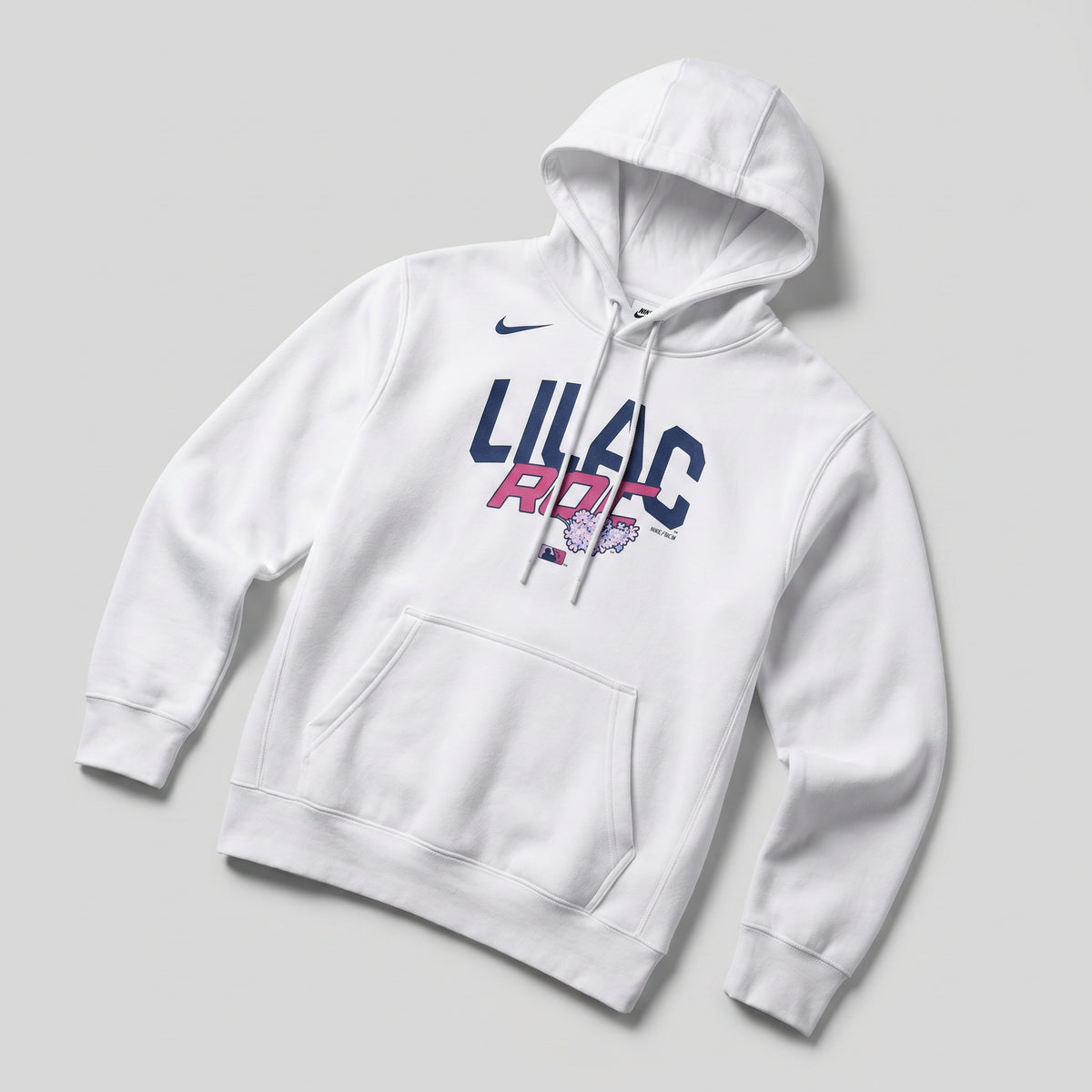 Nike Lilac White Fleece Hoodie – Rochester Red Wings Official Store