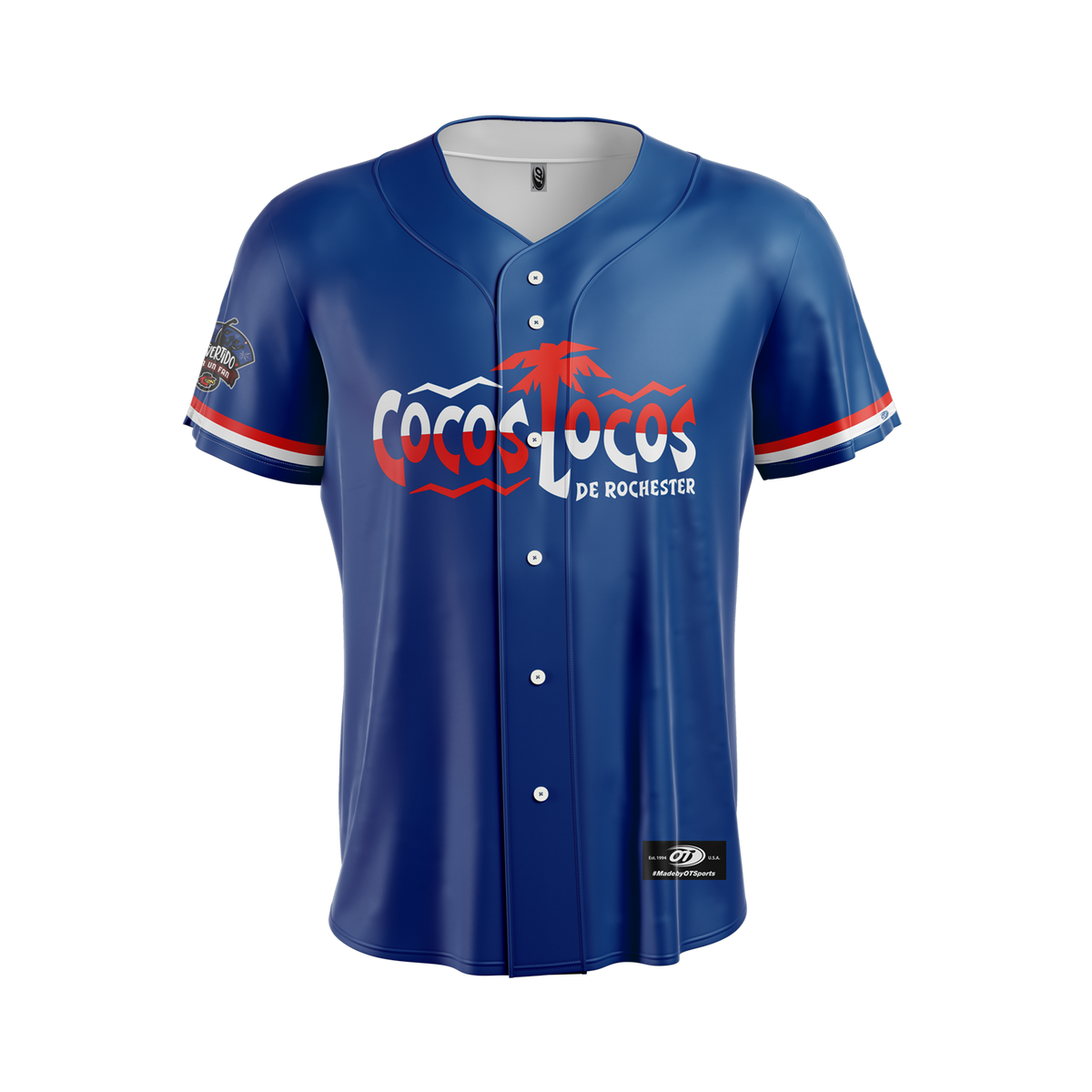 Cocos Locos de Rochester Replica On Field Jerseys – Rochester Red