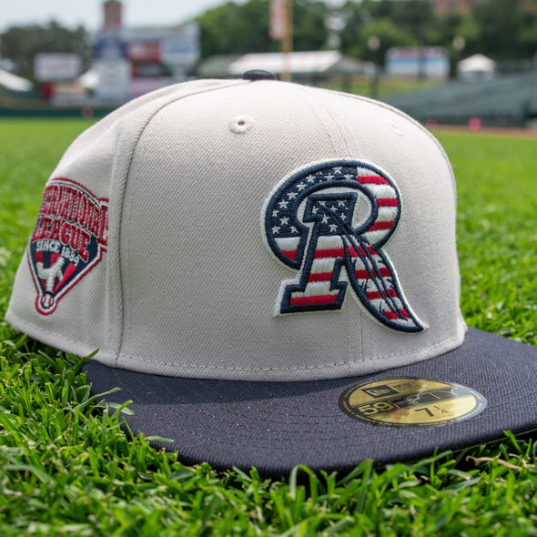 Rochester Red Wings 2024 Stars and Stripes Fitted Cap