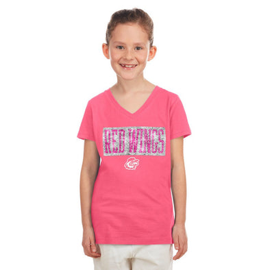 Rochester Red Wings Youth Girls Sparkle Tee