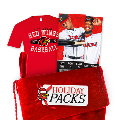 Rochester Red Wings Holiday Pack - 2 TICKETS