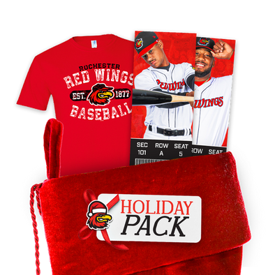 Rochester Red Wings Holiday Pack - 2 TICKETS