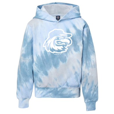 Rochester Red Wings Youth Blue Tie Dye Hoodie