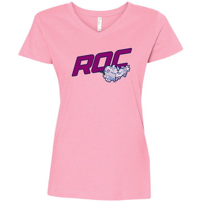 Rochester Red Wings ROC the Lilac Womens Pink T-Shirt