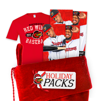 Rochester Red Wings Holiday Pack - 4 TICKETS