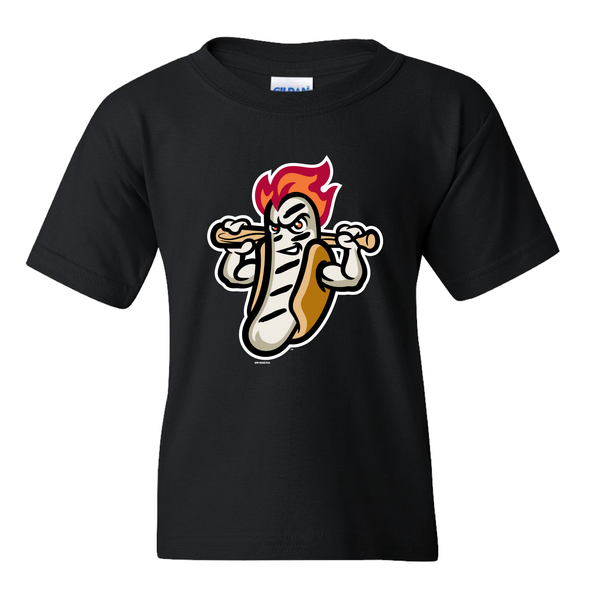 Rochester White Hots Youth Black Tee