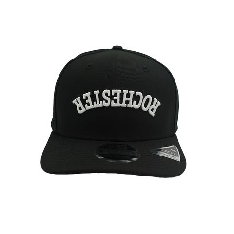 Rochester Red Wings Black Upside Down Cap