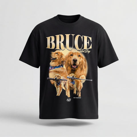 Bruce the Bat Dog 90s Graphic Tee