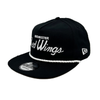 Rochester Red Wings Black and White Golfer