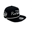 Rochester Red Wings Black and White Golfer