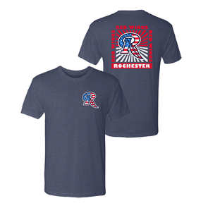 Rochester Red Wings Navy Patriotic Tee