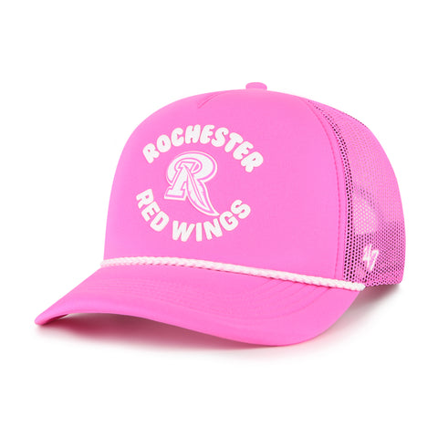 Rochester Red Wings Hot Pink Trucker Cap