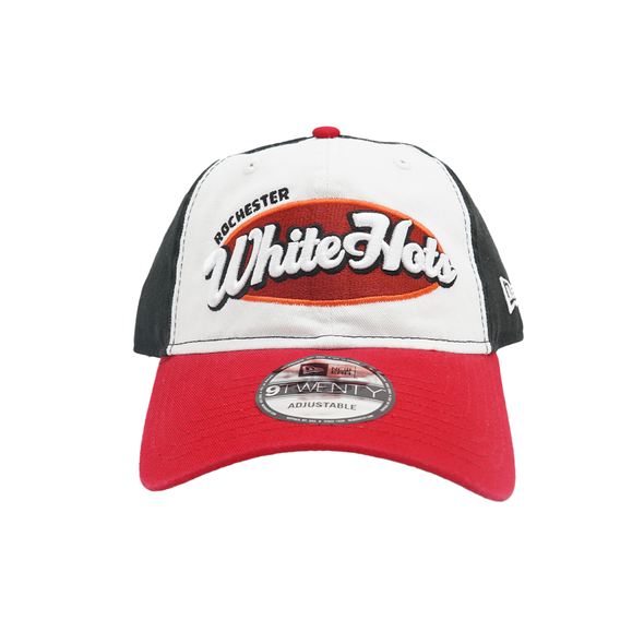 Rochester White Hots Tri Color Adjustable Cap