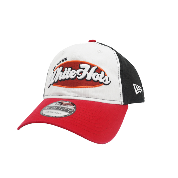 Rochester White Hots Tri Color Adjustable Cap