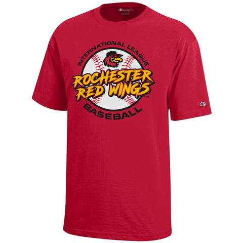 Rochester Red Wings Youth Red Champion Tee