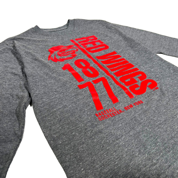 Rochester Red Wings Champion 1877 Long Sleeve T-Shirt