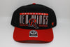 Rochester Red Wings '47 Red and Black Snapback