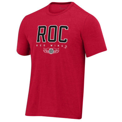 Rochester Red Wings Under Armour Red Cotton T-Shirt