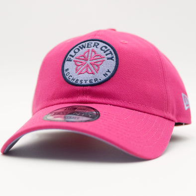 Rochester Red Wings ROC the Lilac Magenta Flower City Adjustable Cap