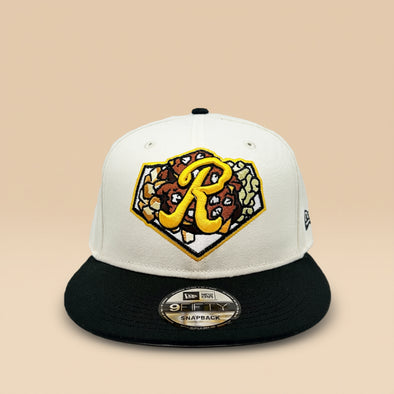 New Era Rochester Plates Cream Snapback