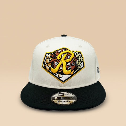 New Era Rochester Plates Cream Snapback