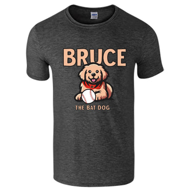 PRE-ORDER: Rochester Red Wings ADULT Bruce the Bat Dog Tee
