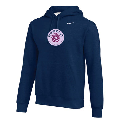 Rochester Red Wings ROC the Lilac Navy Flower City Sweatshirt