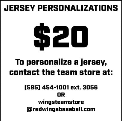 Rochester Red Wings Replica Road Jersey