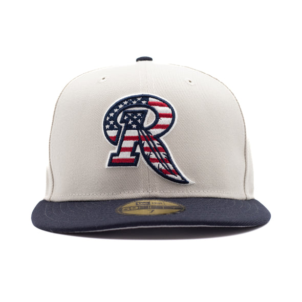 Rochester Red Wings 2024 Stars and Stripes Fitted Cap