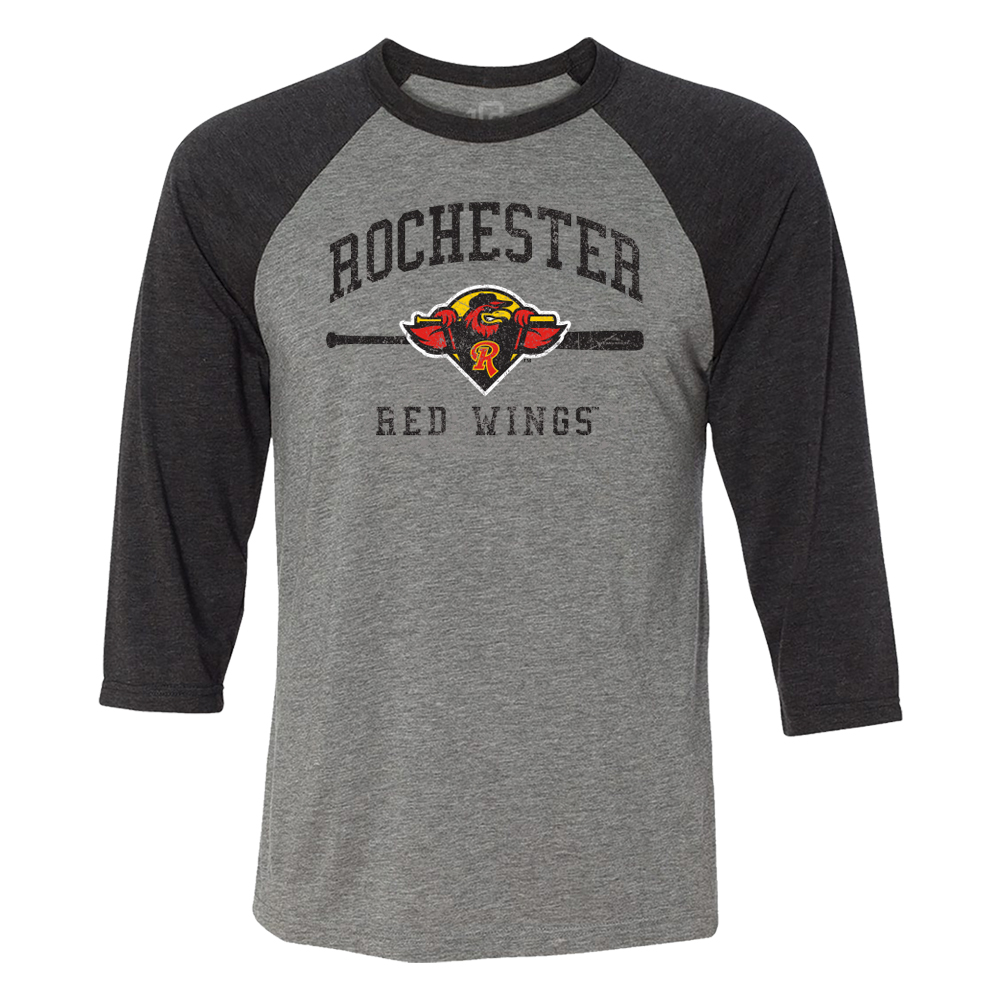 Rochester Red Wings Men's Raglan Tee – Rochester Red Wings Official Store