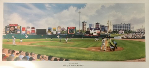 Rochester Red Wings Lithograph