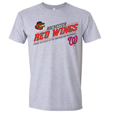Rochester Red Wings X Washington Nationals Affiliation Tee