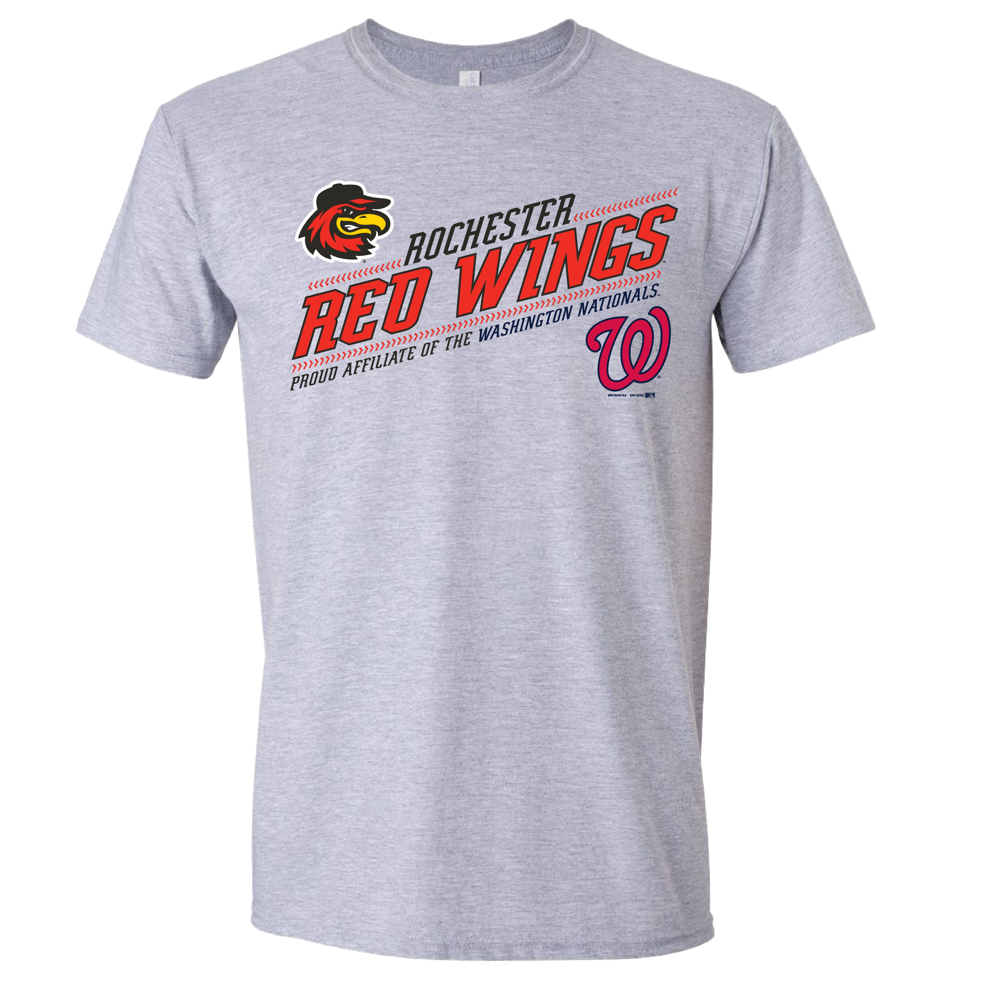 Rochester Red Wings X Washington Nationals Affiliation Tee – Rochester Red  Wings Official Store