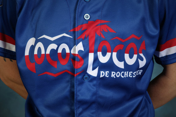 Cocos Locos de Rochester Replica On Field Jerseys