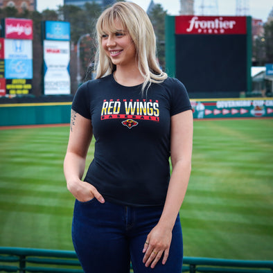Rochester Red Wings Womens Fan Tee – Rochester Red Wings Official Store