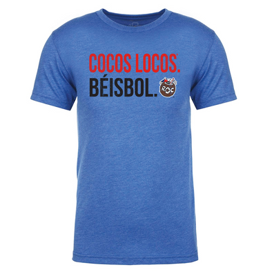 Cocos Locos De Rochester "Cocos Locos. Beisbol." Tee