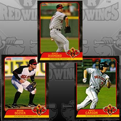 Rochester Red Wings 2012 Team Baseball Card Set