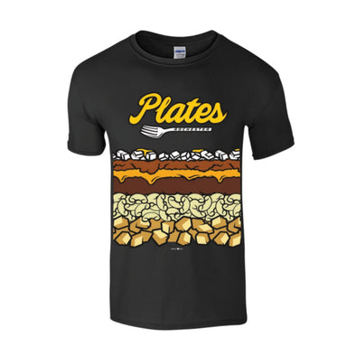 Rochester Plates Black Layered Plates Tee