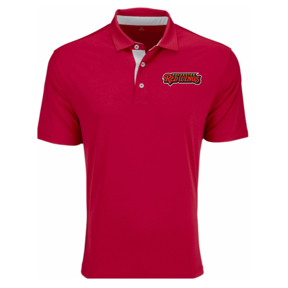 Red wings polo hot sale shirt