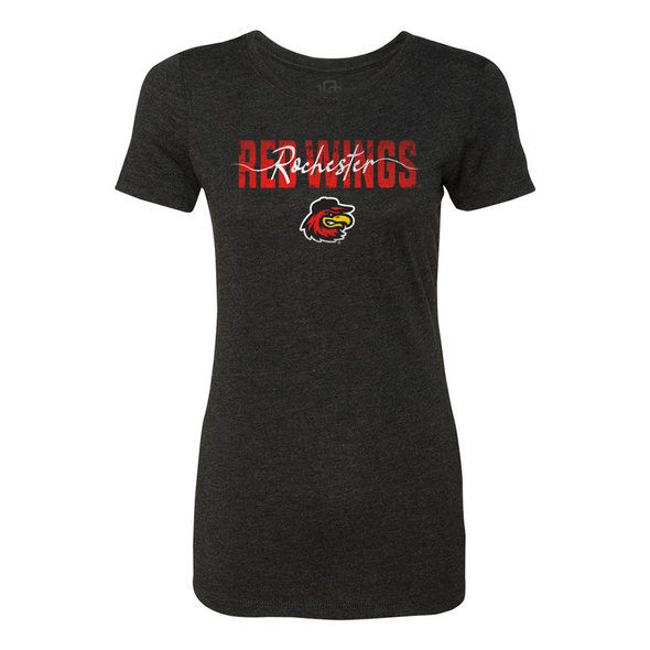 Rochester Red Wings Womens Script Tee